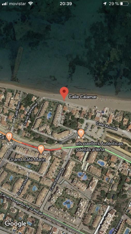 Primera Linea De Playa Julio Y Agosto Min 7 Dias De Lunes A Lunes Dénia Esterno foto